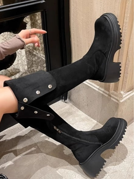 Chestnut Rider Overknee Boots