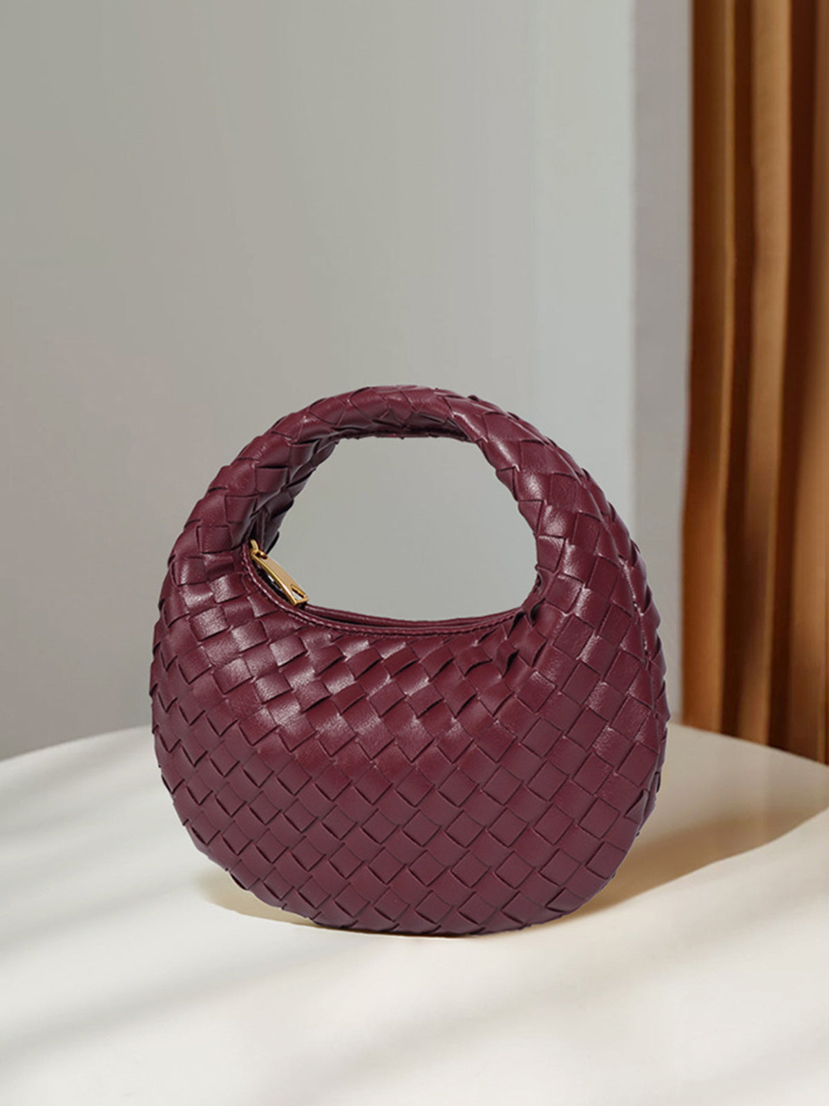 Arc Weave Zip Bag