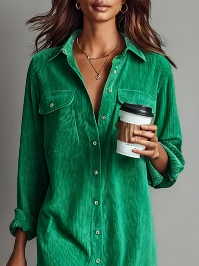 Wrenfield Corduroy Midi Dress